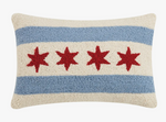 Chicago Flag Pillow