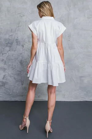 A Denim Mini Dress