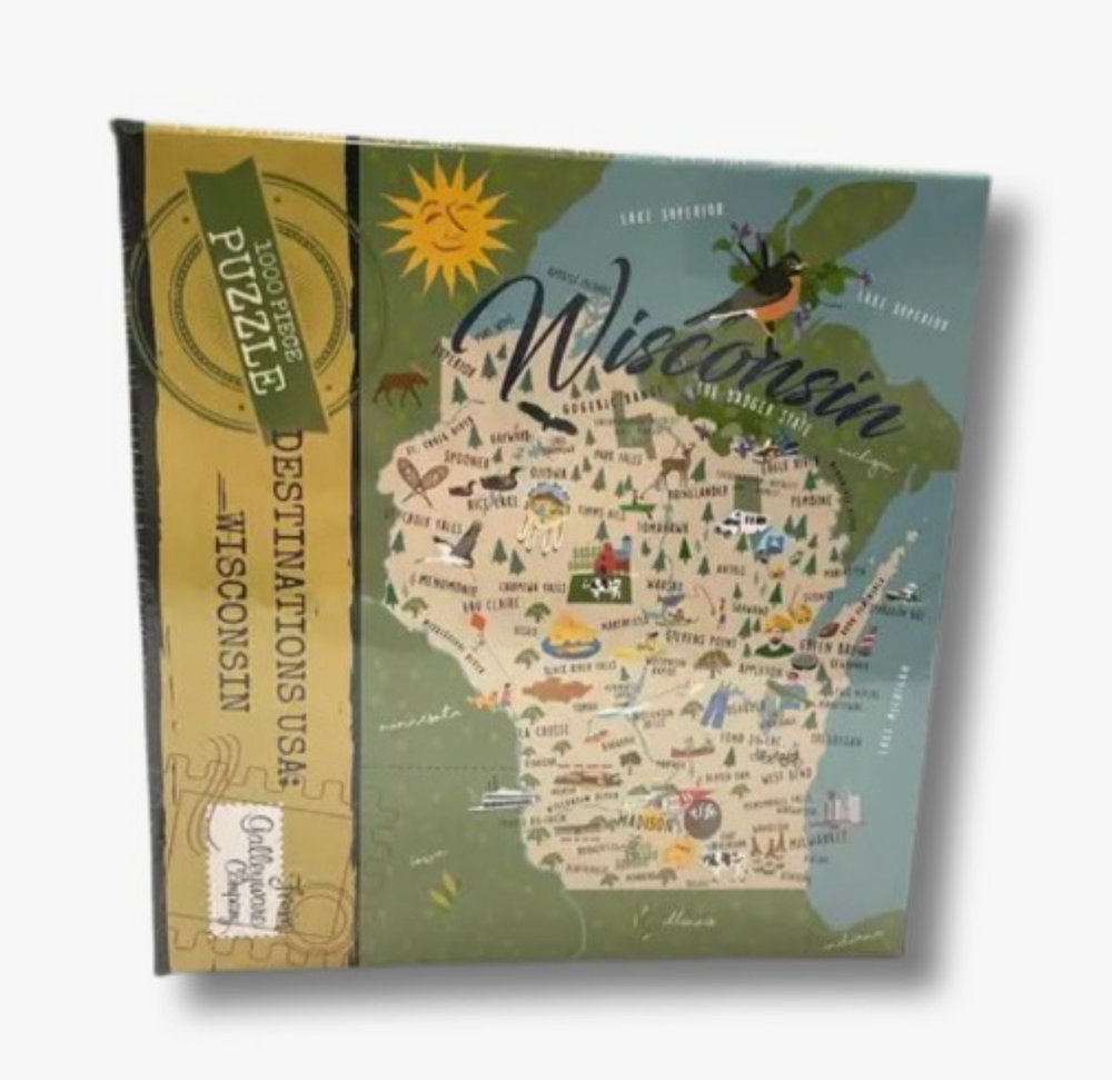 Wisconsin 1000 Piece Jigsaw Puzzle