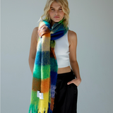 Almost-addictive, Plaid Scarf