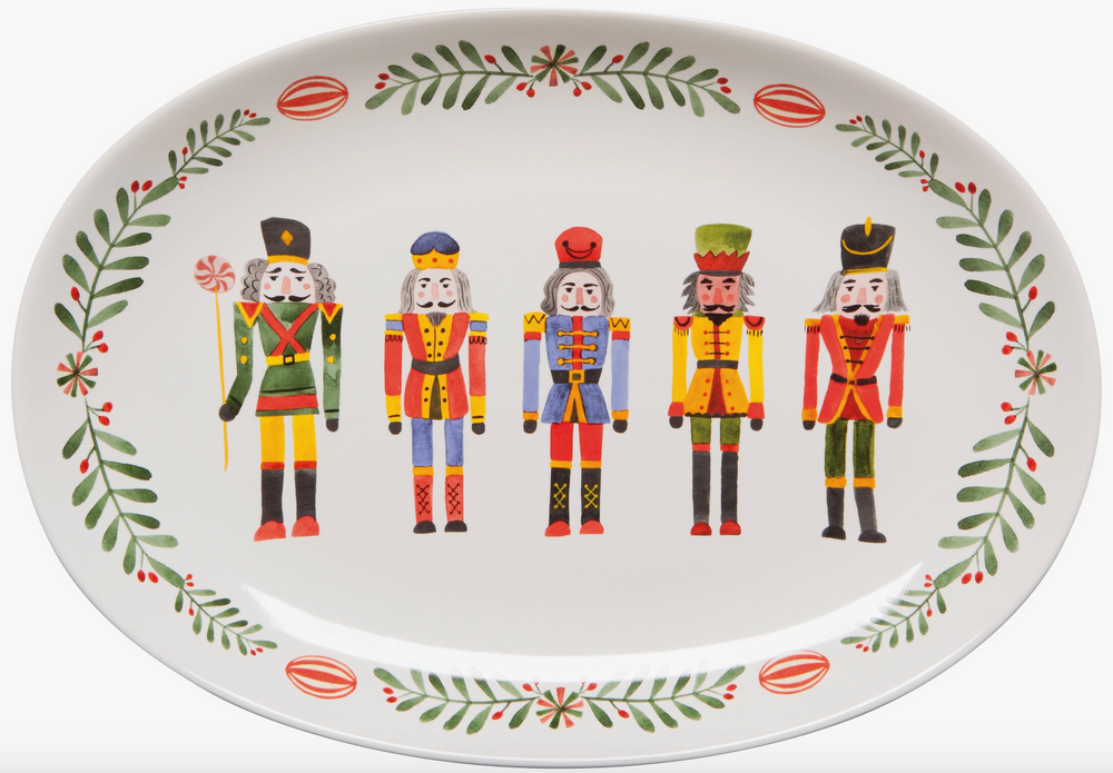 
            
                Load image into Gallery viewer, Nutcracker Christmas Serving Platter
            
        