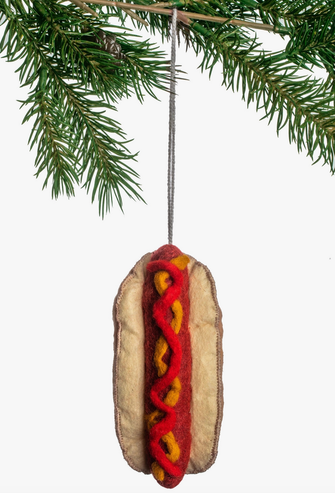 
            
                Load image into Gallery viewer, Hot Dog Ornament
            
        