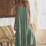 Sleeveless Tiered Cami Dress