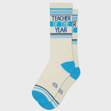 Teacher of the Year Gym Crew Socks