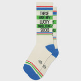 These Are My Lucky Mahjong Socks Gym Crew Socks