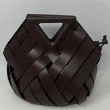Pre-Loved Verano Hill Womens Natalie Woven Triangle Handbag