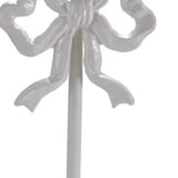 Cast Iron Bow Taper Candle Holder