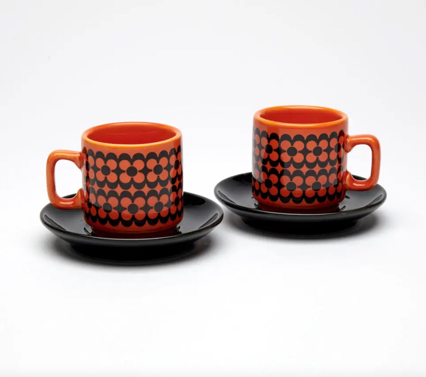 Hornsea Espresso cups and saucer duo