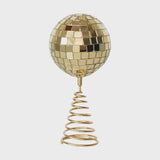 Sparkling Gold Mosaic Tree Topper