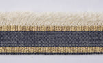 Ragi Trim, Navy, Ivory, Gold