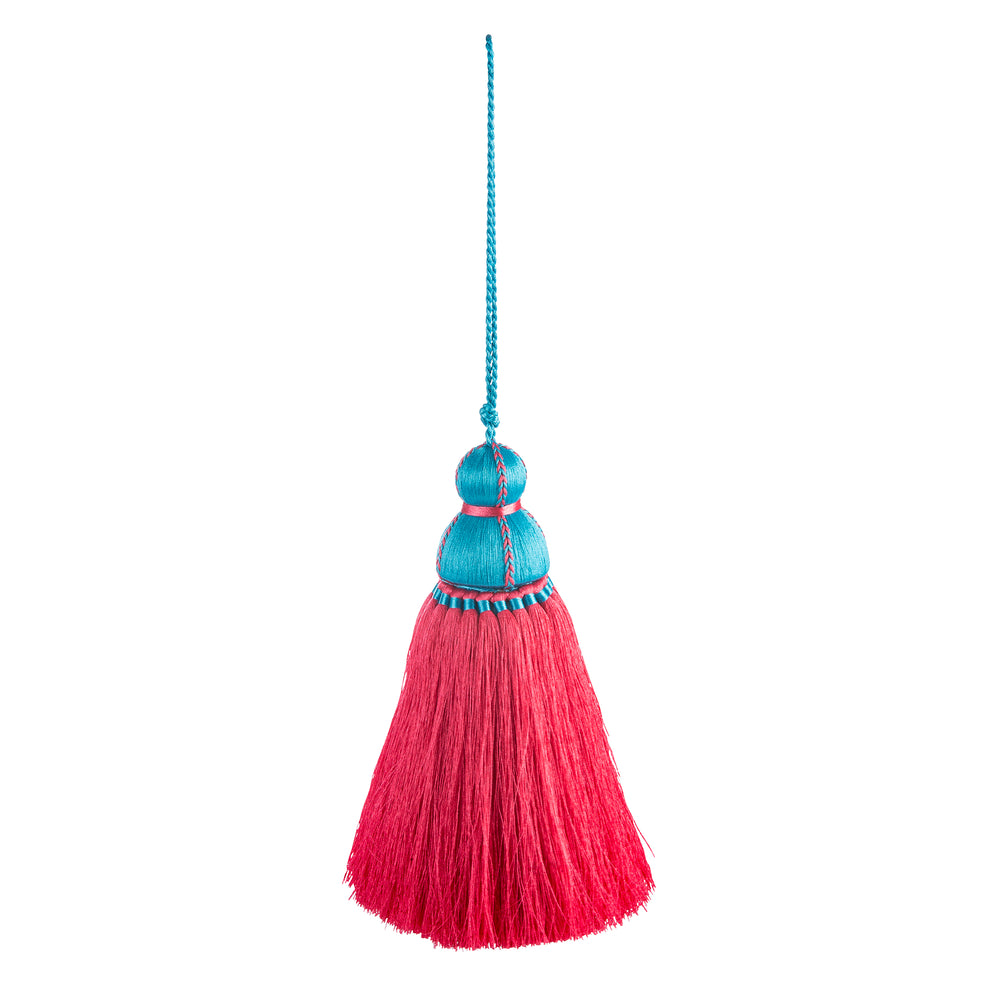 Pink & Light Blue Tassel, Trellis Home Tassels & Trims Collection with Pyar&Co.