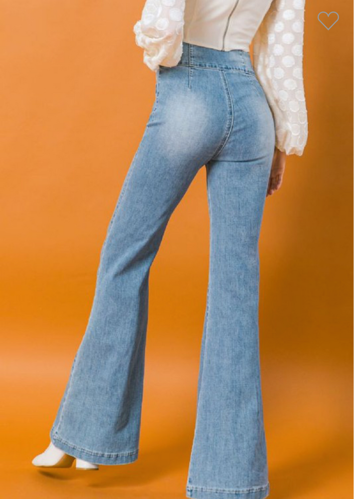 Jeans That Make You Jealous Denim Vintage Blue Washed Denim Pants