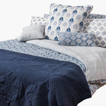 Gulnar Coverlet, Navy