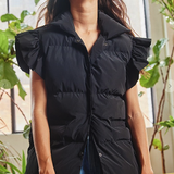 Ruffle Vest