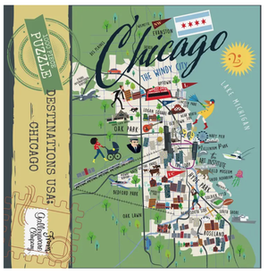 
            
                Load image into Gallery viewer, Chicago 1000 Piece Jigsaw Puzzle
            
        