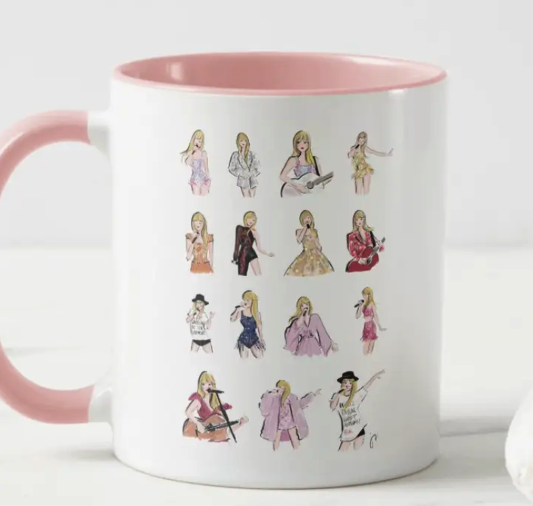 Taylor Swift Eras Tour Outfits Mug