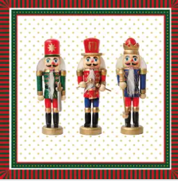 
            
                Load image into Gallery viewer, 3 Nutcracker Napkins
            
        