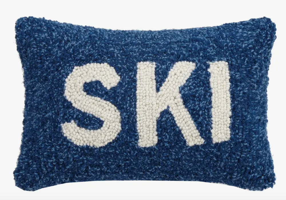 Ski Hook Pillow