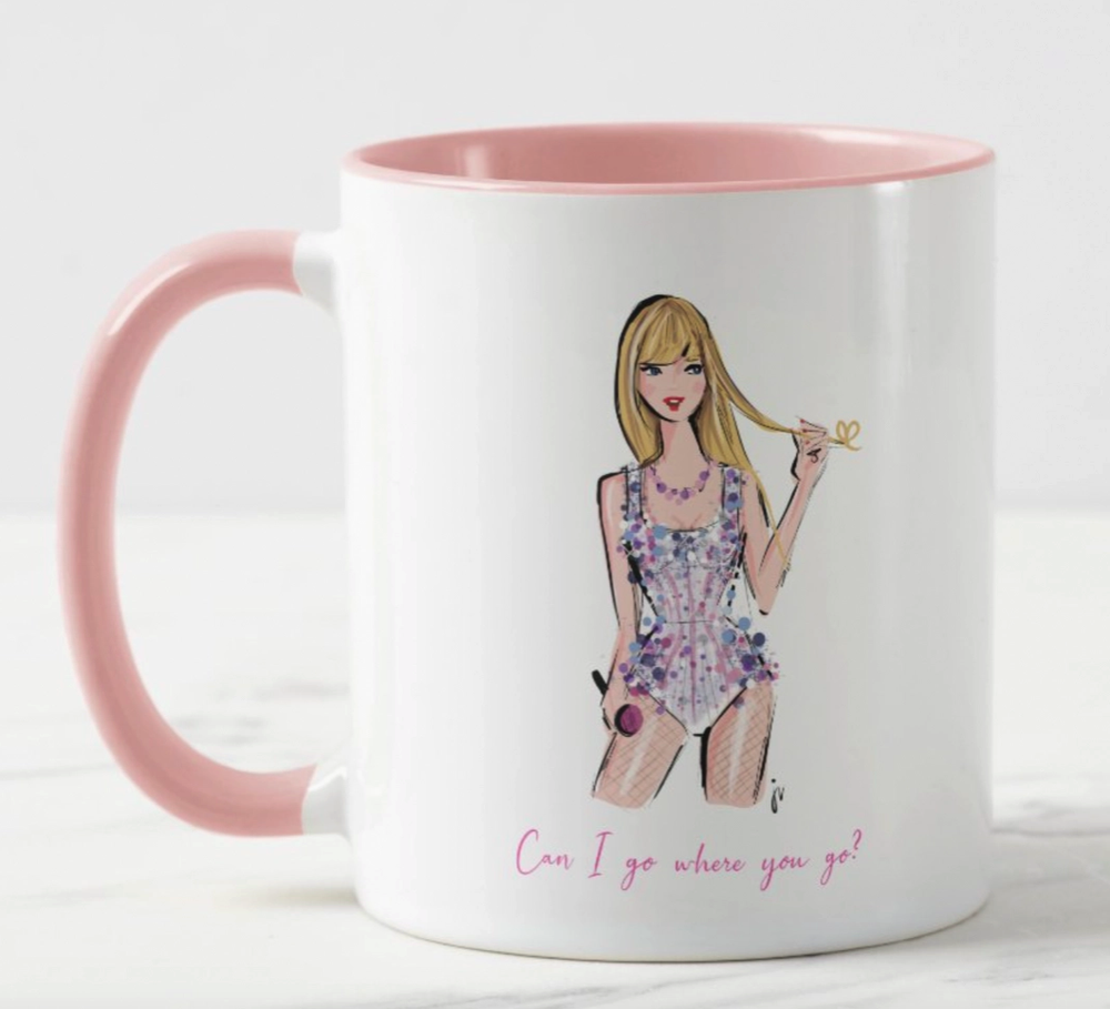 
            
                Load image into Gallery viewer, Taylor Swift Lover Can I Go Mug
            
        