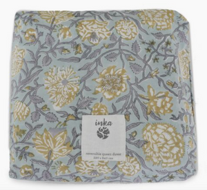 
            
                Load image into Gallery viewer, Blue Moon Duvet Cover, Celadon/Grey
            
        