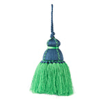 Navy & Green Tassel, Trellis Home Tassels & Trims Collection with Pyar&Co.