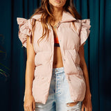 Ruffle Vest