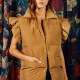 Ruffle Vest